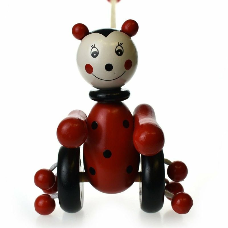 Wooden Toys | Push-A-Long Ladybird Shop Wooden Toys