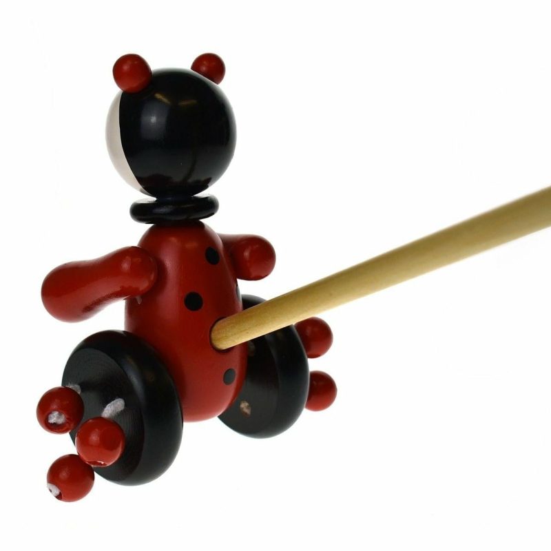 Wooden Toys | Push-A-Long Ladybird Shop Wooden Toys