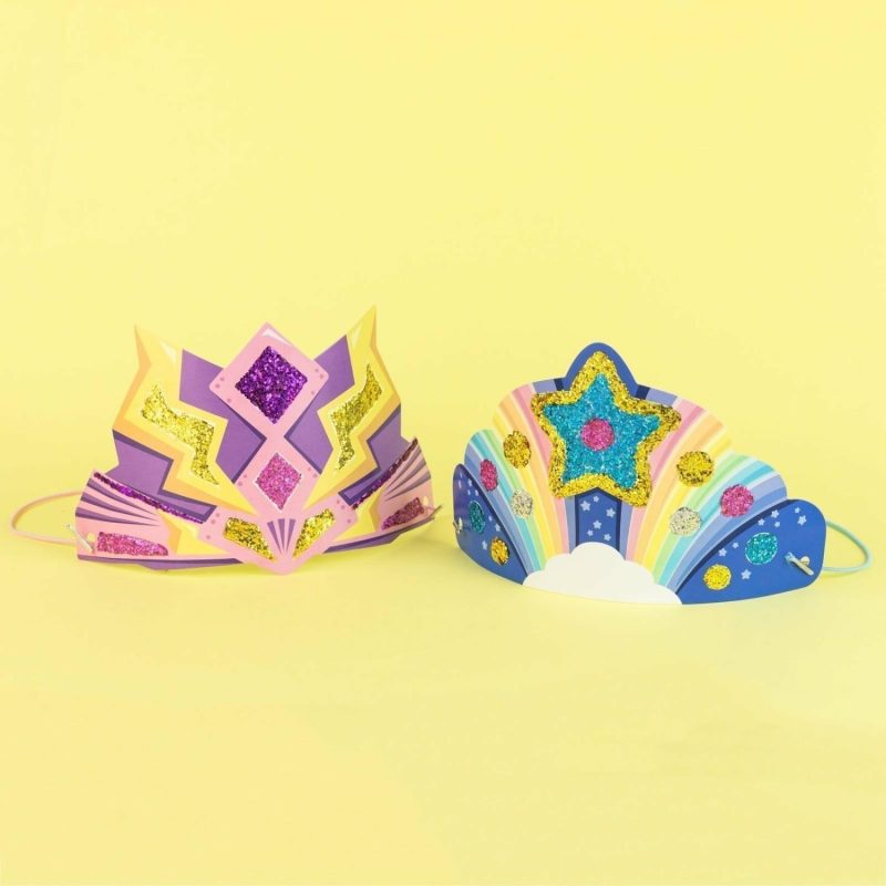 Creative Toys | Glitter Goo Crowns – Super Rainbow Creative Toys Creative Toys