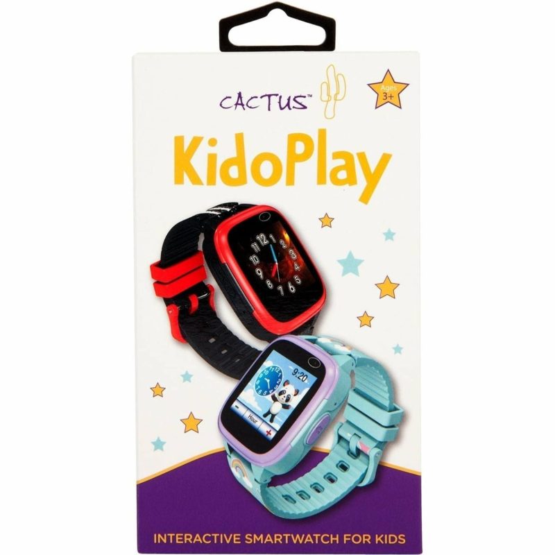 Clocks & Watches | Kidoplay – Kids Interactive Game Watch – Aqua / Purple Clocks & Watches Clocks & Watches