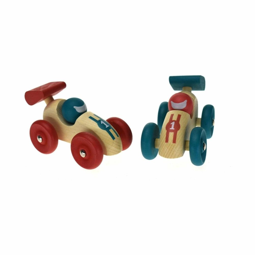 Wooden Toys | Retro Wooden Racing Car Shop Wooden Toys