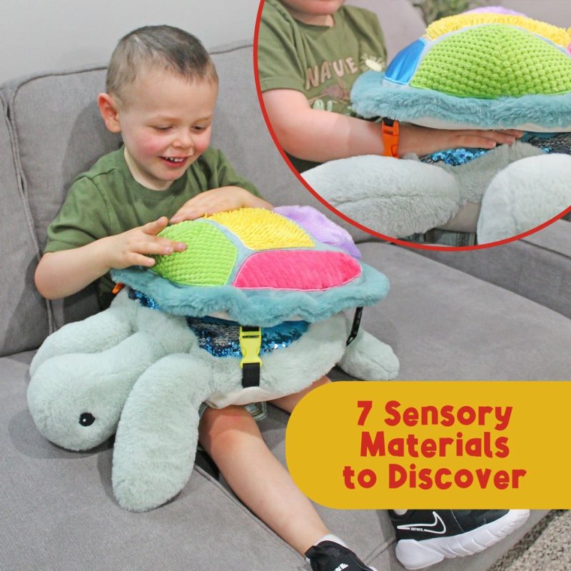 Plush & Soft Toys | Sunny The Weighted Sensory Turtle Plush & Soft Toys Plush & Soft Toys