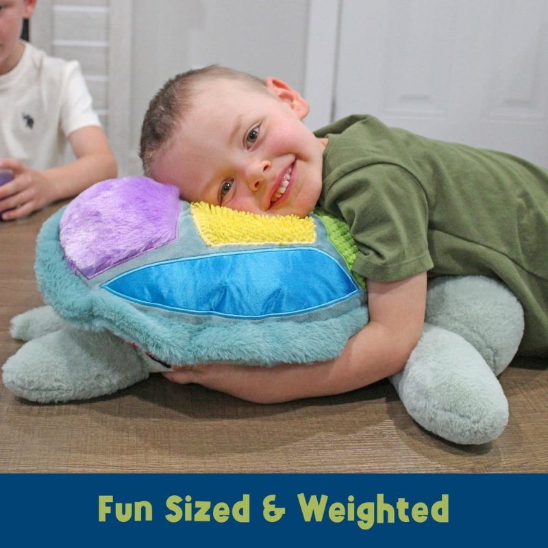 Plush & Soft Toys | Sunny The Weighted Sensory Turtle Plush & Soft Toys Plush & Soft Toys