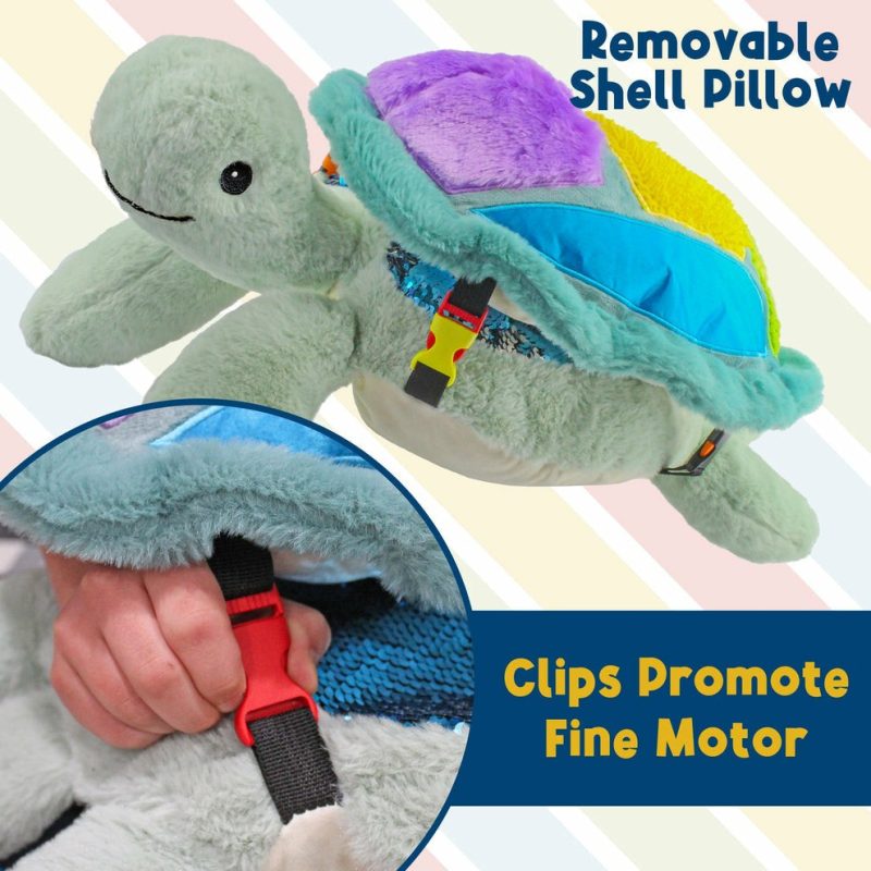 Plush & Soft Toys | Sunny The Weighted Sensory Turtle Plush & Soft Toys Plush & Soft Toys