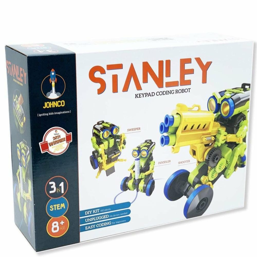 Robotic Toys | Stanley: 3-In-1 Keypad Coding Robot