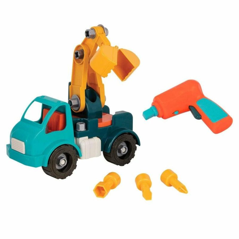 Toy Cars | Take-Apart Crane Truck Shop Toy Cars